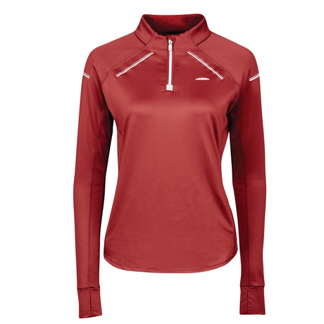 Weatherbeeta Victoria Premium Thermal Baselayer Top #colour_maroon