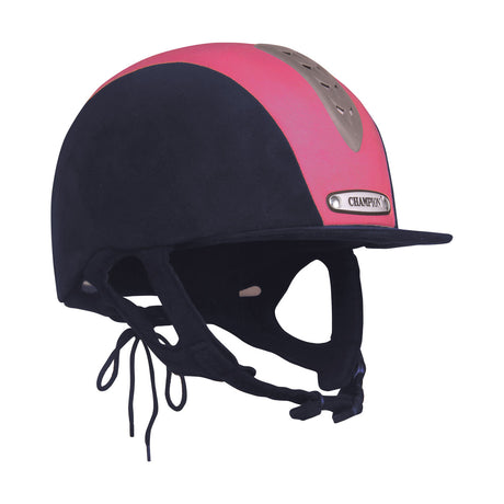 Champion Junior X-Air Peaked Hat Plus #colour_navy-pink