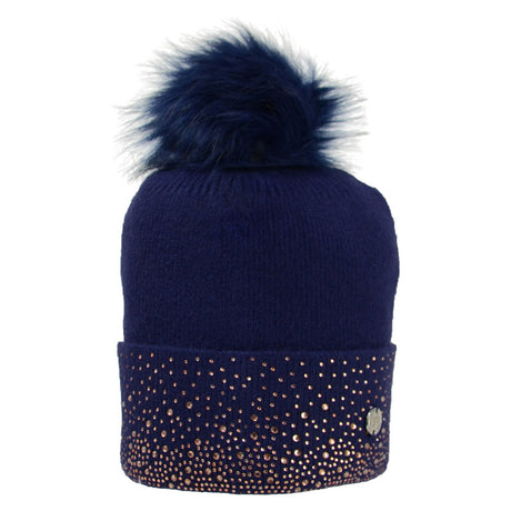 HyFASHION Two Toned Alaska Bobble Hat