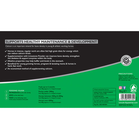 Lincoln-Kalksteinpulver