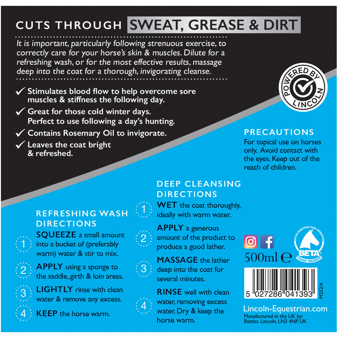 Shampoing liniment Lincoln