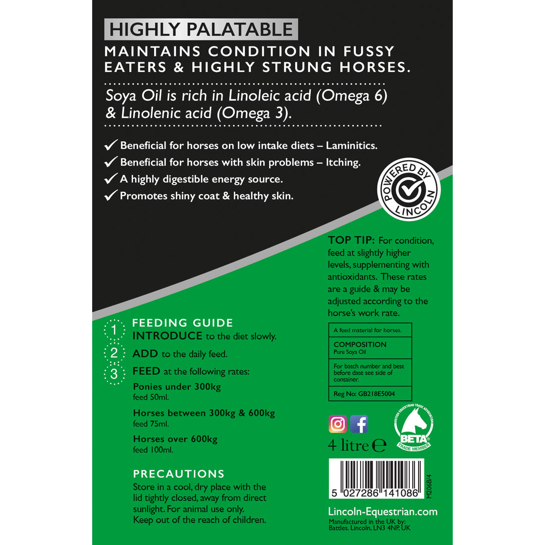 Huile de soja Lincoln