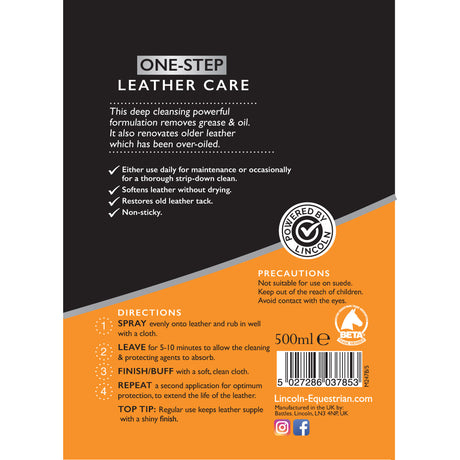 Lincoln Total Tack Care