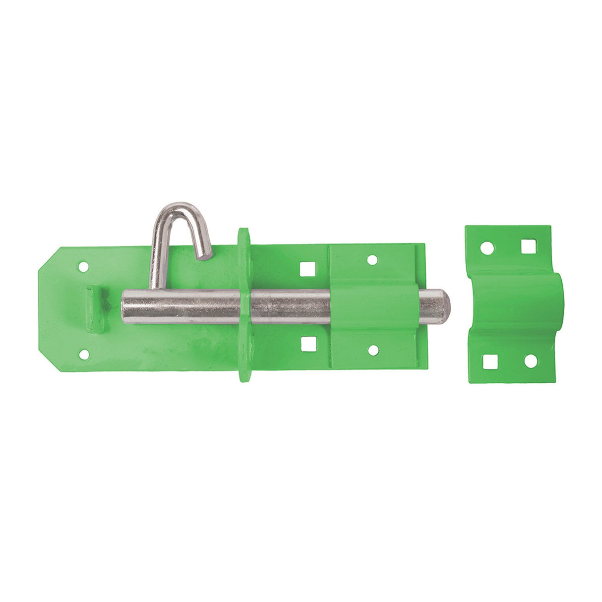 Perry Equestrian Heavy Brenton Padlock Bolts #colour_green