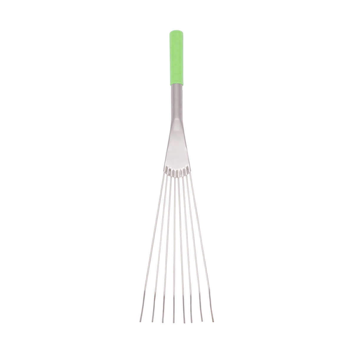 Red Gorilla Big Tidee Metal Rake Short Handle #colour_pistachio