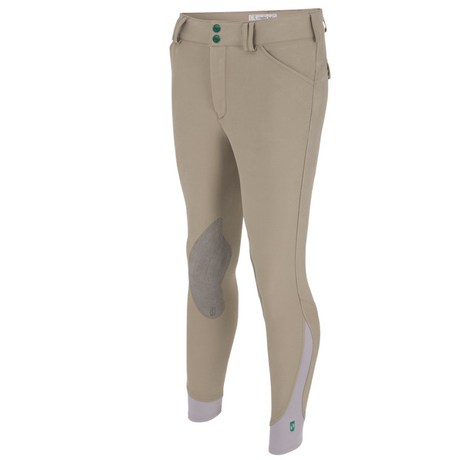 Tredstep Ireland Verde Gents Knee Patch Breeches #colour_tan