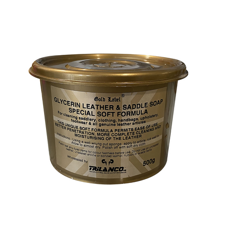 Gold Label Glycerin Leather & Saddle Soap