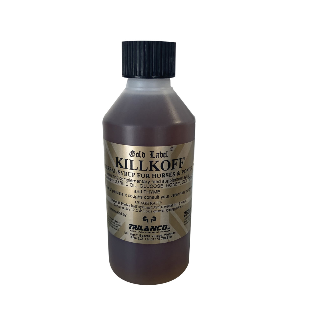 Sirop à base de plantes Killkoff Gold Label