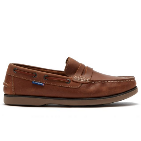 Chatham Shanklin Premium Leather Loafers#colour-tan