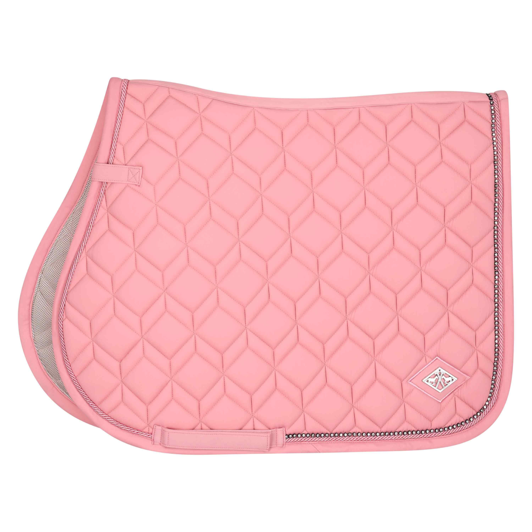 HV Polo Classic GP Saddle Pad #colour_wild-rose