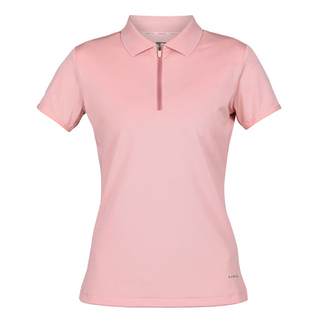 Shires Aubrion Ladies Poise Tech Polo #colour_rose