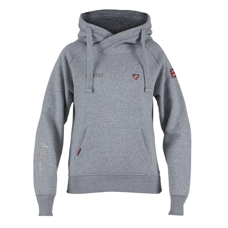 Shires Aubrion Team Girls Hoodie #colour_grey