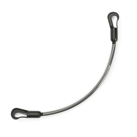 Shires Elastic Fillet Strap #colour_black