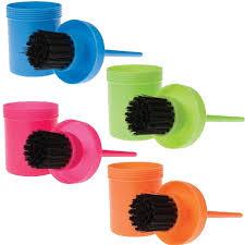 Roma Brights Hufölpinsel und Flasche
