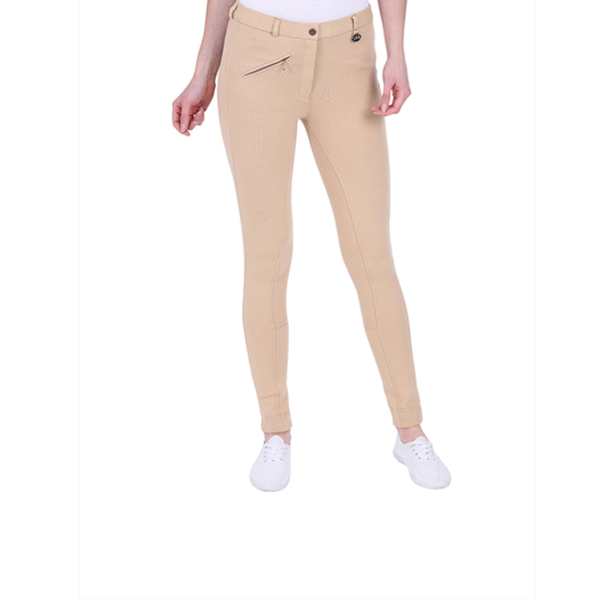 GS Equestrian Ellia Kinder-Reithose aus Silikon mit Vollbesatz