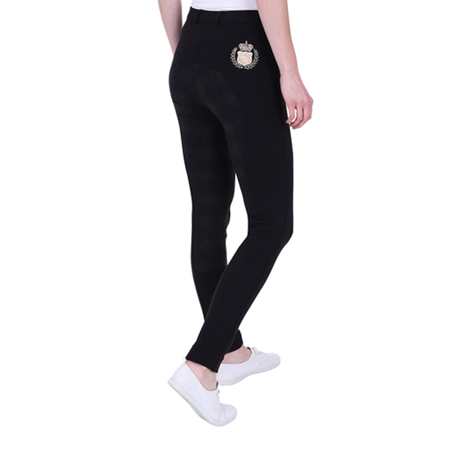 GS Equestrian Ellia Kinder-Reithose aus Silikon mit Vollbesatz