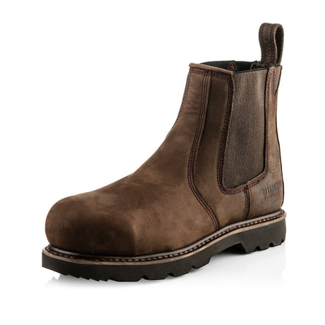 Buckbootz B1150SM Buckflex Safety Dealer Boot #colour_brown