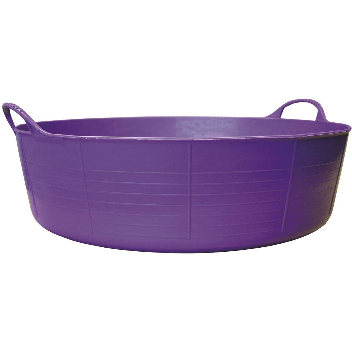 Roter Gorilla-Tubtrug, flexibel, groß, flach