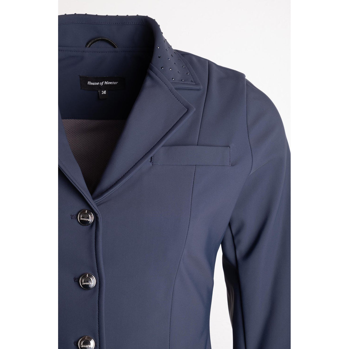 Montar Short Dressage Navy Show Softshelljacke