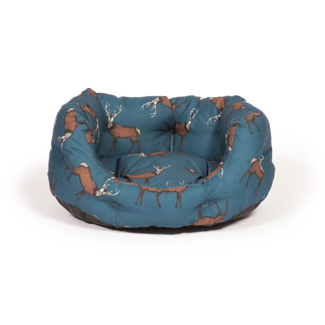 Danish Design Woodland Stag Deluxe Slumber Bed #colour_blue