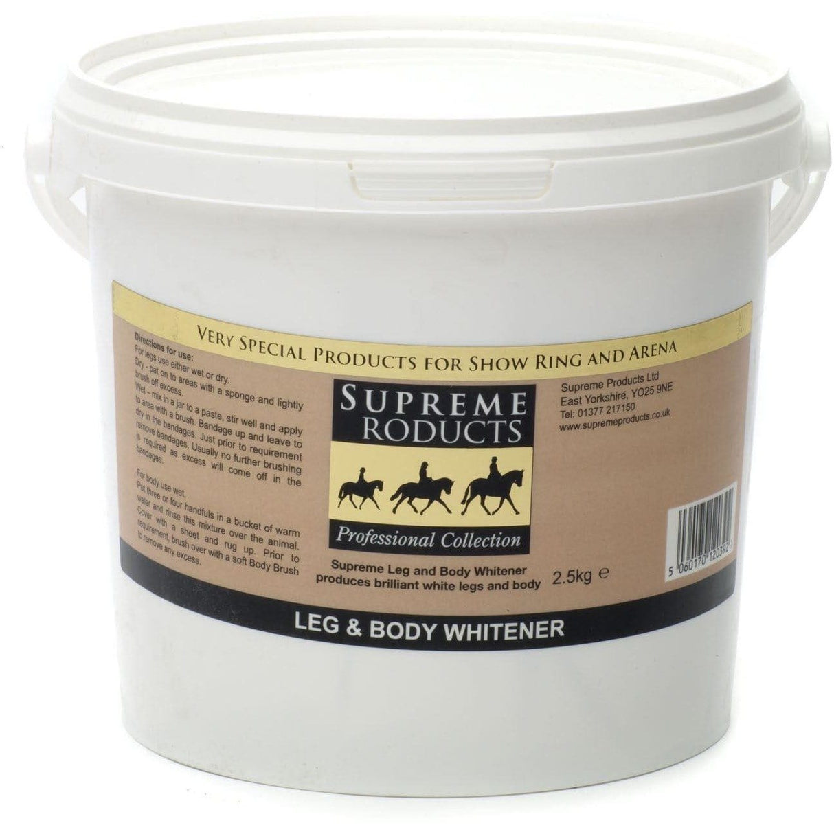 SUPREME PRODUCTS Blanchissant professionnel suprême pour les jambes et le corps 3111
