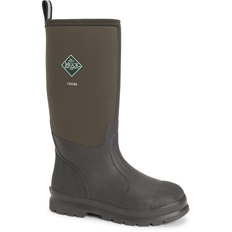 Muck Boot Chore Classic Hi Wellington Boots #colour_brown