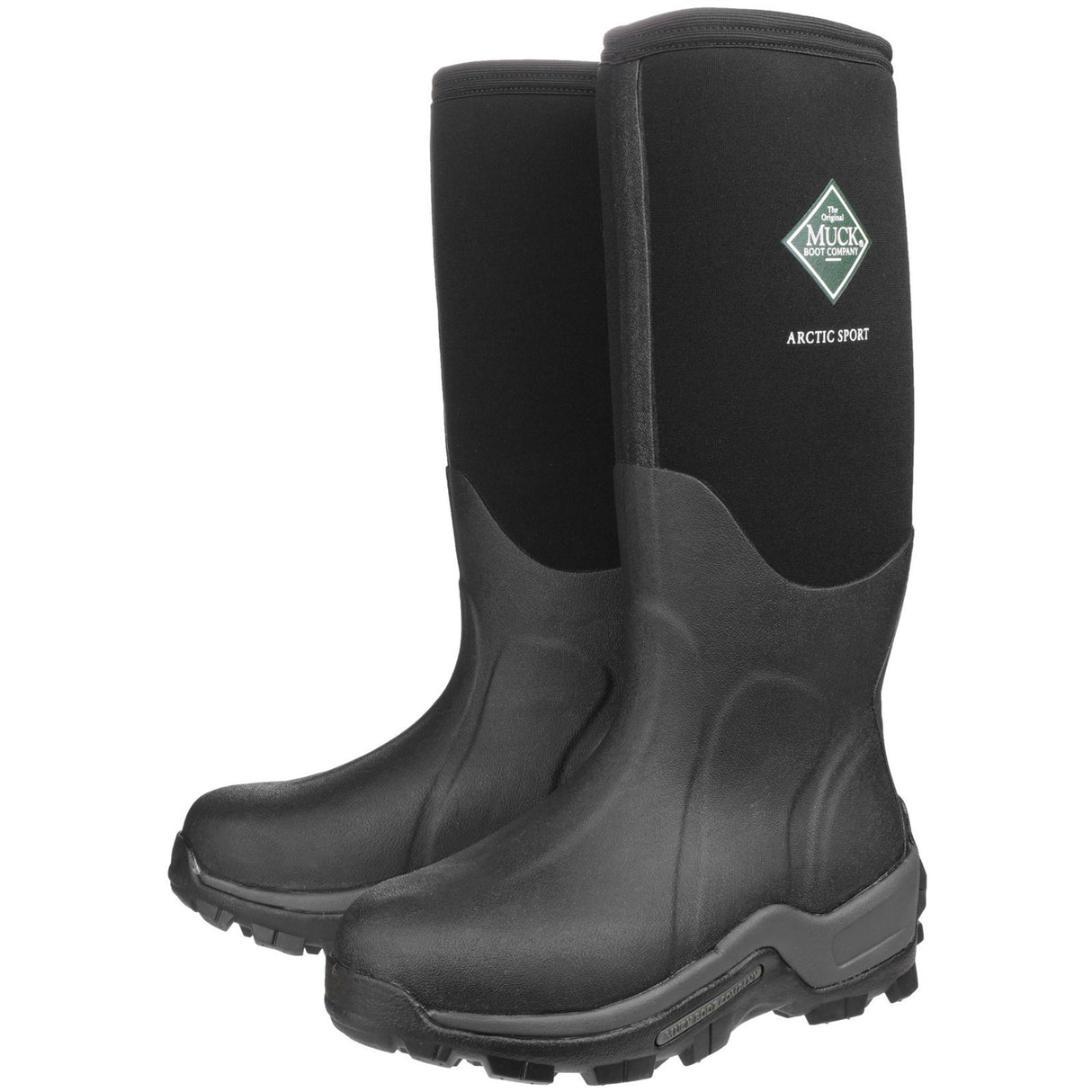 Muck Boot MB Arctic Sport II Tall Wellington Boots #colour_black