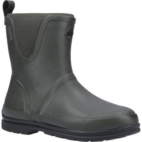 Muck Boot Originals Pull On Mid Wellington Boots #colour_moss