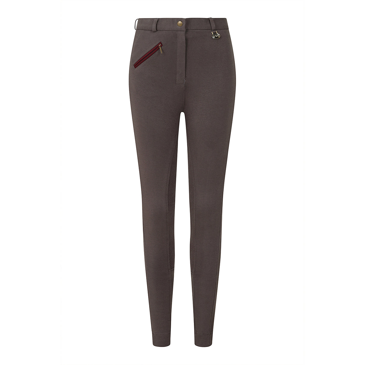 Jodhpurs à fond intégral en silicone bicolore GS Equestrian Carol pour femme