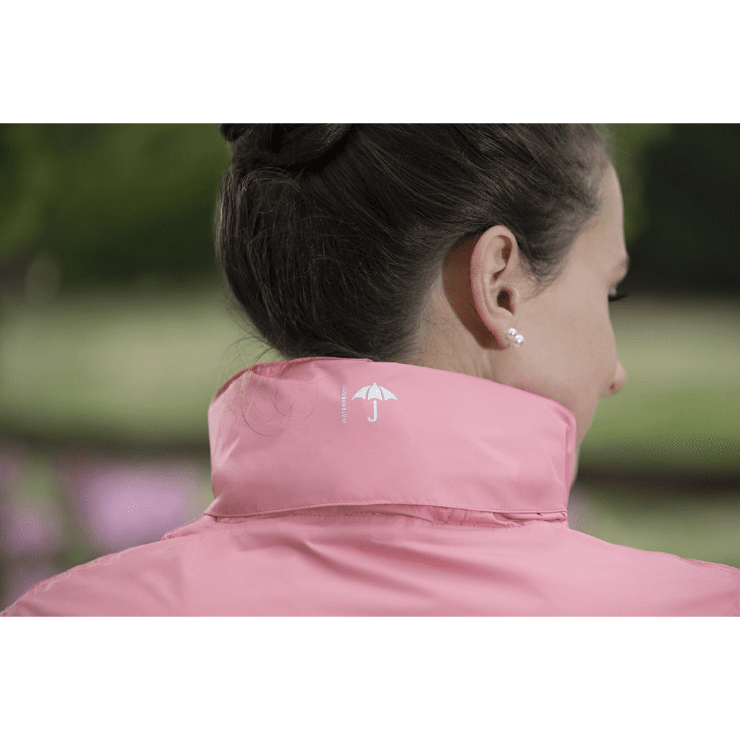 HKM London Style Rain Jacket #colour_milky-pink