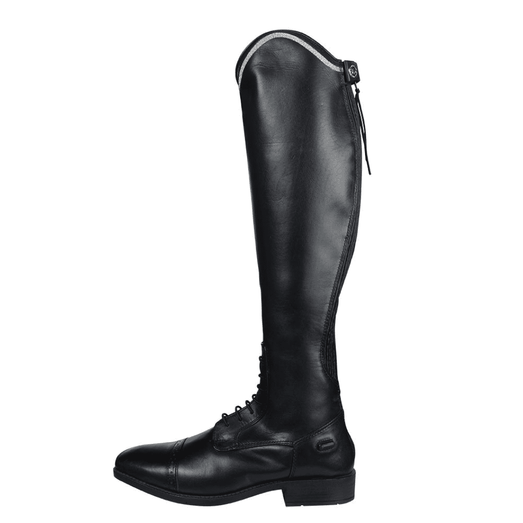 HKM Valencia Style Kids Length Stan./N. Riding Boots #colour_black