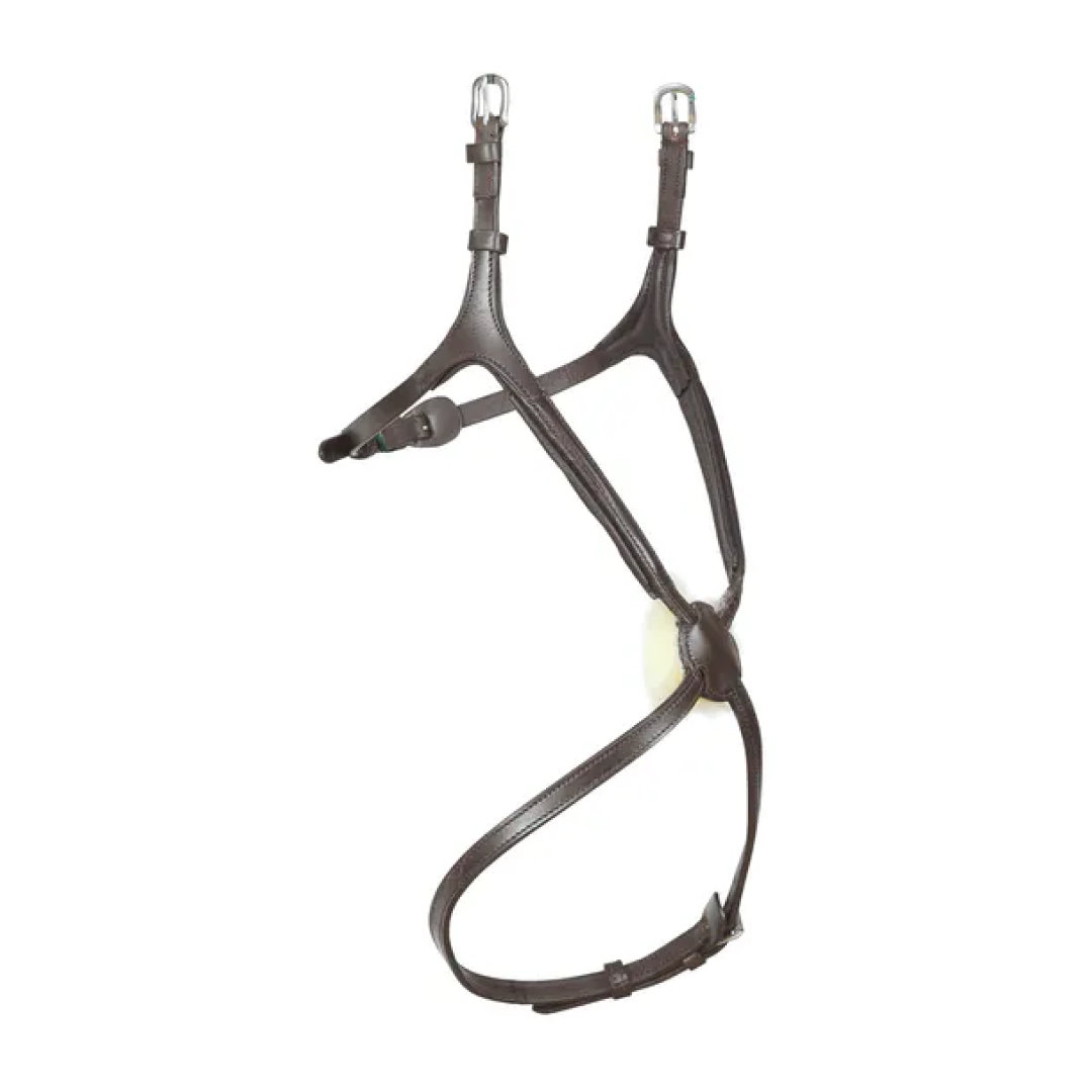 Shires Velociti RAPDIA Grackle Noseband #colour_havana