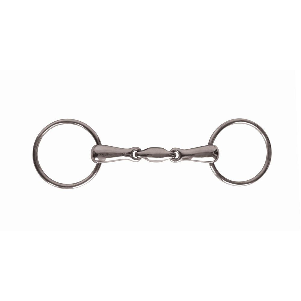 Mors à filet à anneau libre en acier inoxydable JP Korsteel