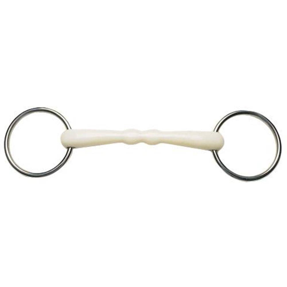 Mors à filet à bouche Mullen à anneau libre Korsteel Flexi