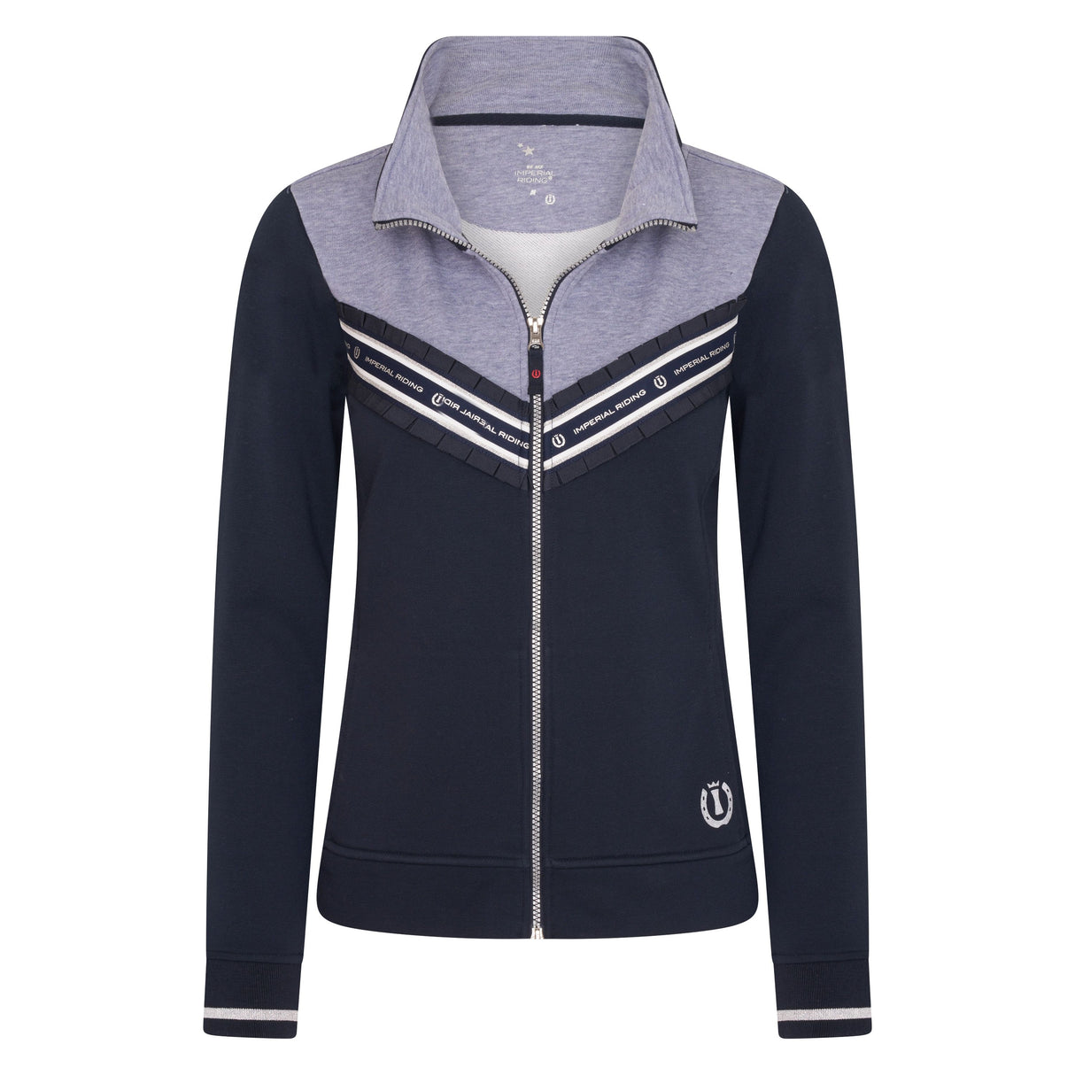 Imperial Riding Lovely Sweat Cardigan #colour_navy