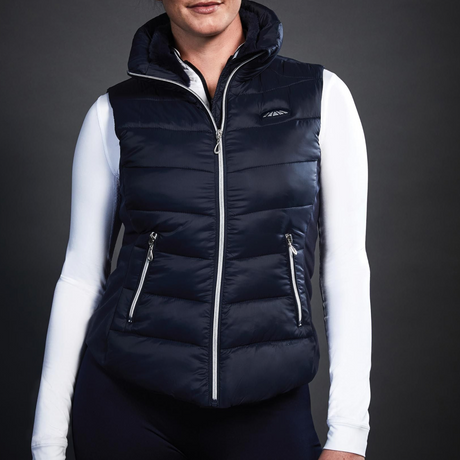 Weatherbeeta Dion Puffer Vest #colour_navy