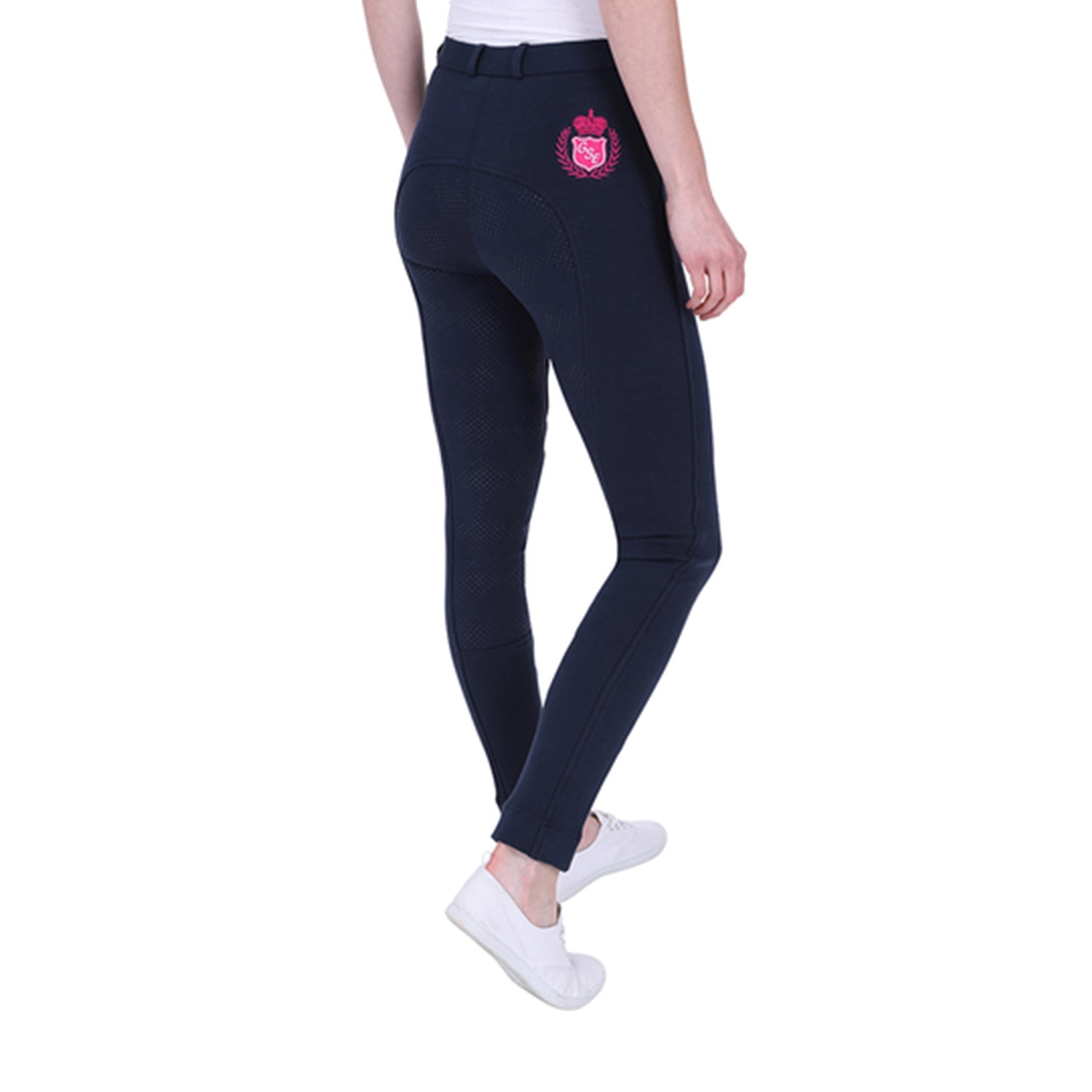 GS Equestrian Ellia Kinder-Reithose aus Silikon mit Vollbesatz