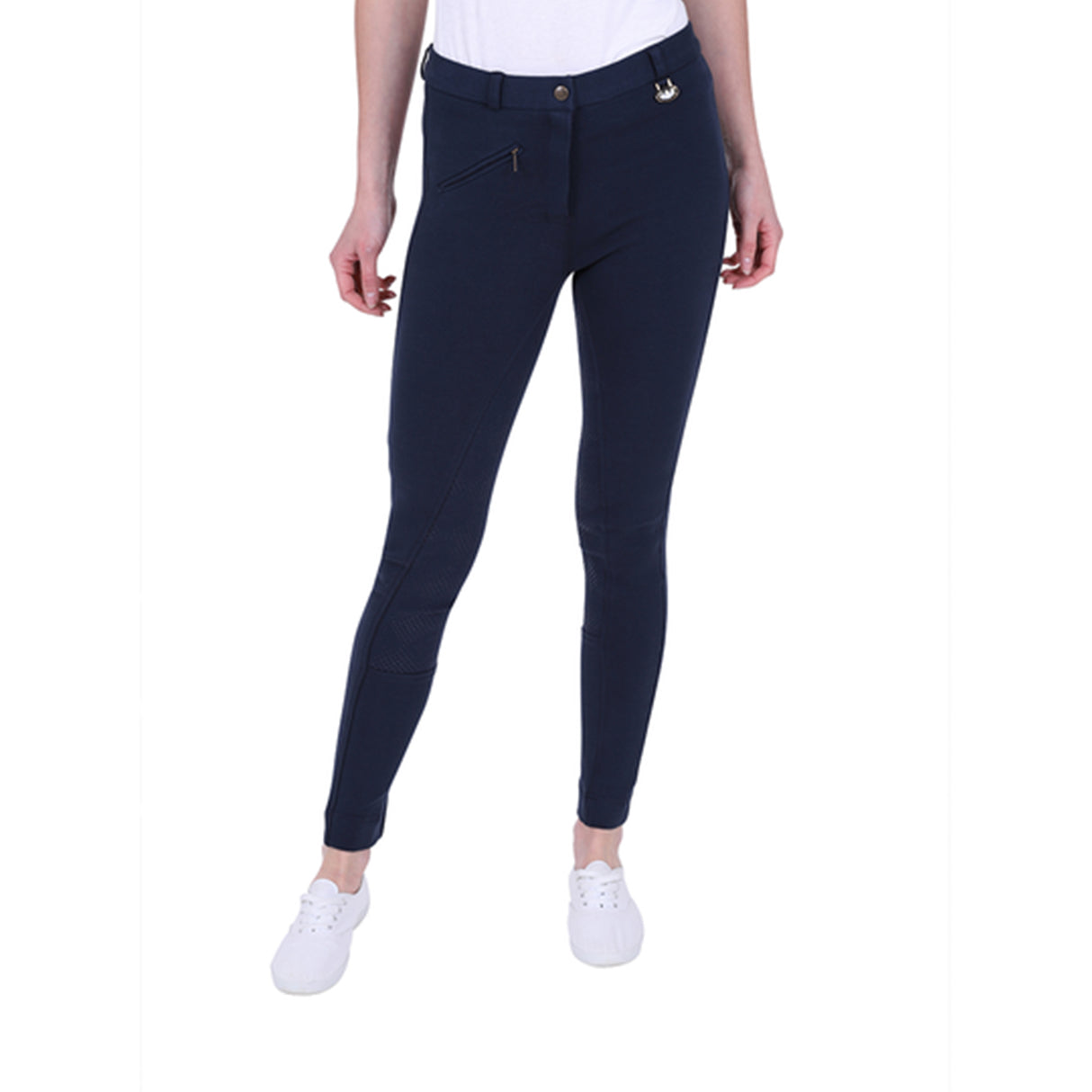 GS Equestrian Ellia Kinder-Reithose aus Silikon mit Vollbesatz