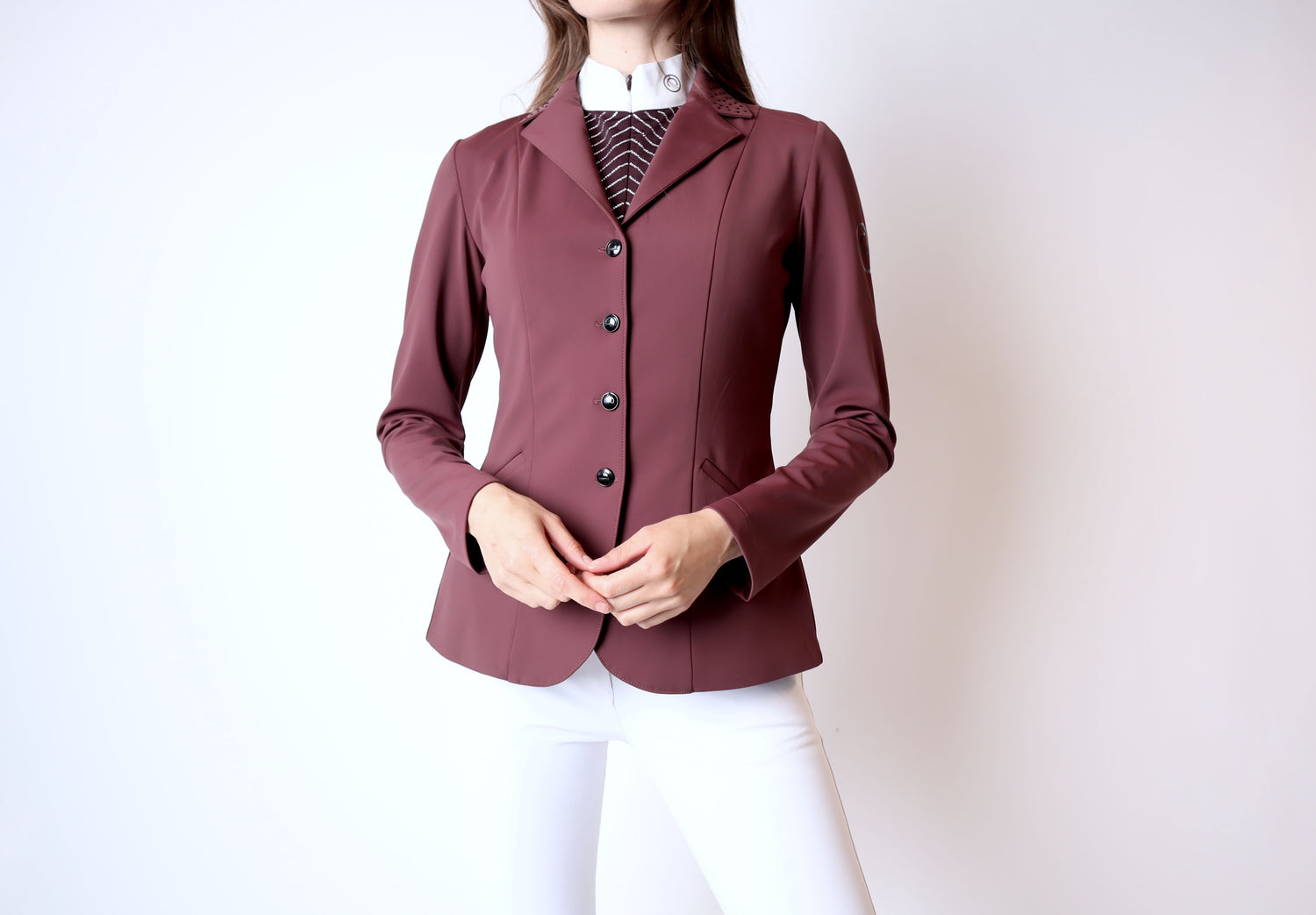 Montar Bonnie Ladies Competition Jacket #colour_plum