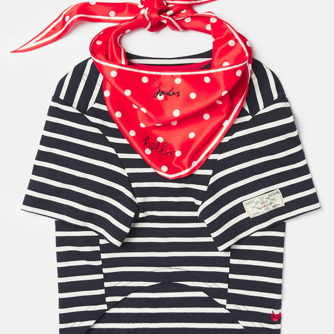 Ensemble haut et foulard Joules Harbour