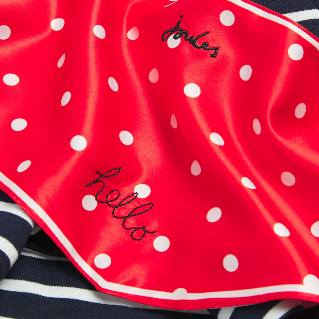 Ensemble haut et foulard Joules Harbour