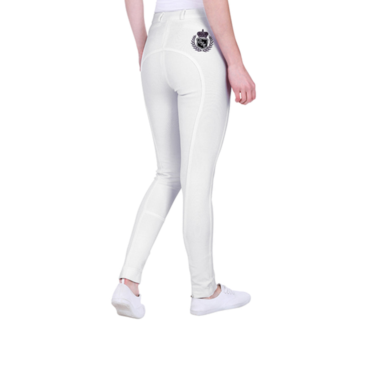 GS Equestrian Ellia Kinder-Reithose aus Silikon mit Vollbesatz