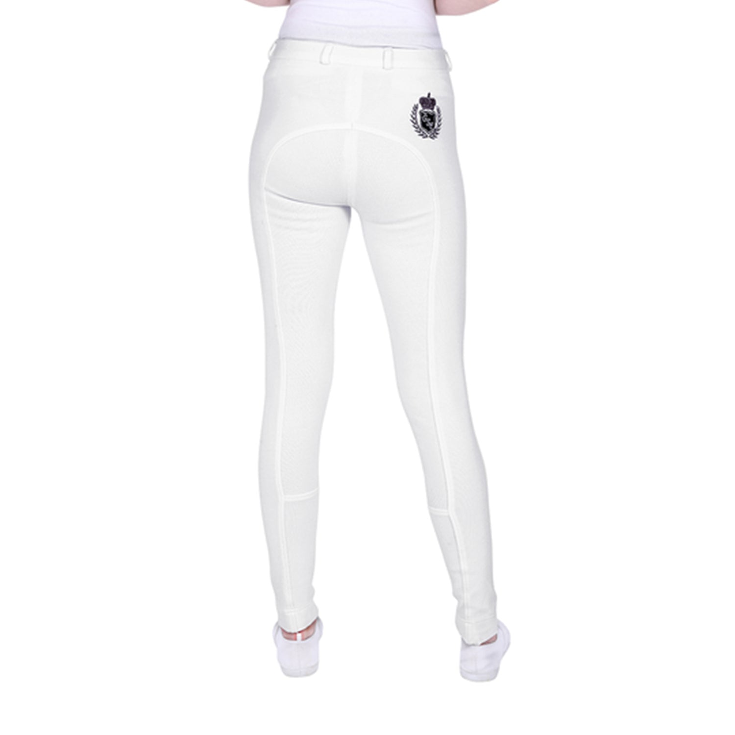 GS Equestrian Ellia Kinder-Reithose aus Silikon mit Vollbesatz