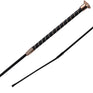 Woof Wear Twisted Dressage Whip #colour_black-rose-gold