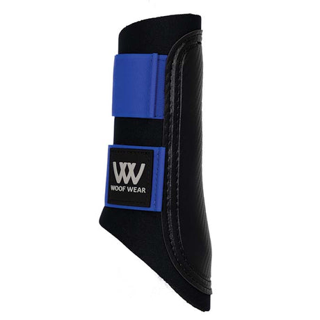 Woof Wear Club Brushing Boot - Colour Fusion #colour_black-electric-blue