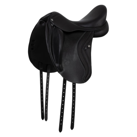Acavallo Heidy Comfort Dressage Saddle Carbon-Kevlar Tree #colour_black