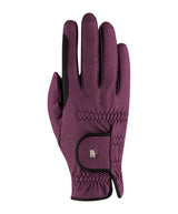Roeckl Lona Riding Gloves #colour_grape-wine