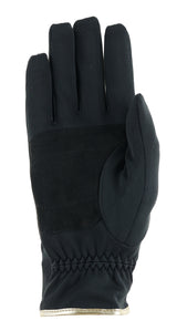 Roeckl Hegau Gloves #colour_black-golden-glow