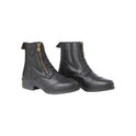 Mountain Horse Valkyria Side Zip Paddock #colour_black