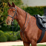 Dublin Running Leather Martingale for Horses